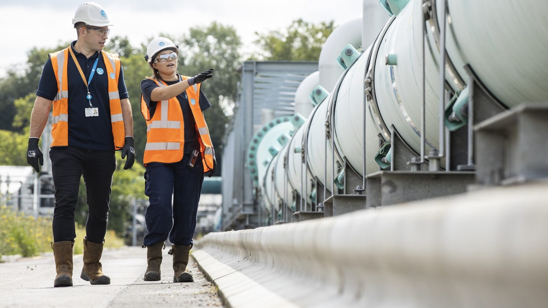 Thames Water engineers