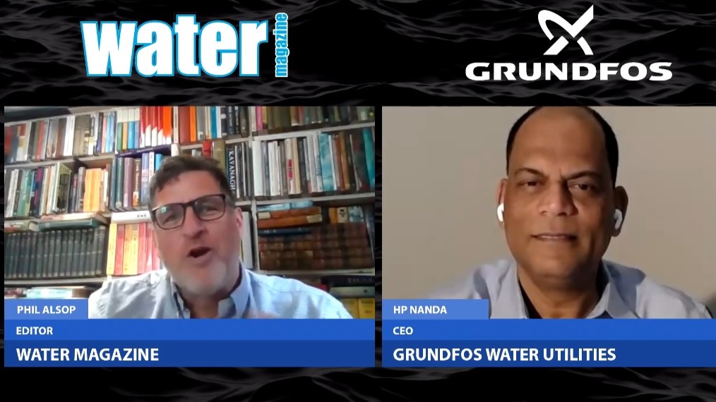 Data drives the digital future - with HP Nanda, CEO, Grundfos Water Utilities