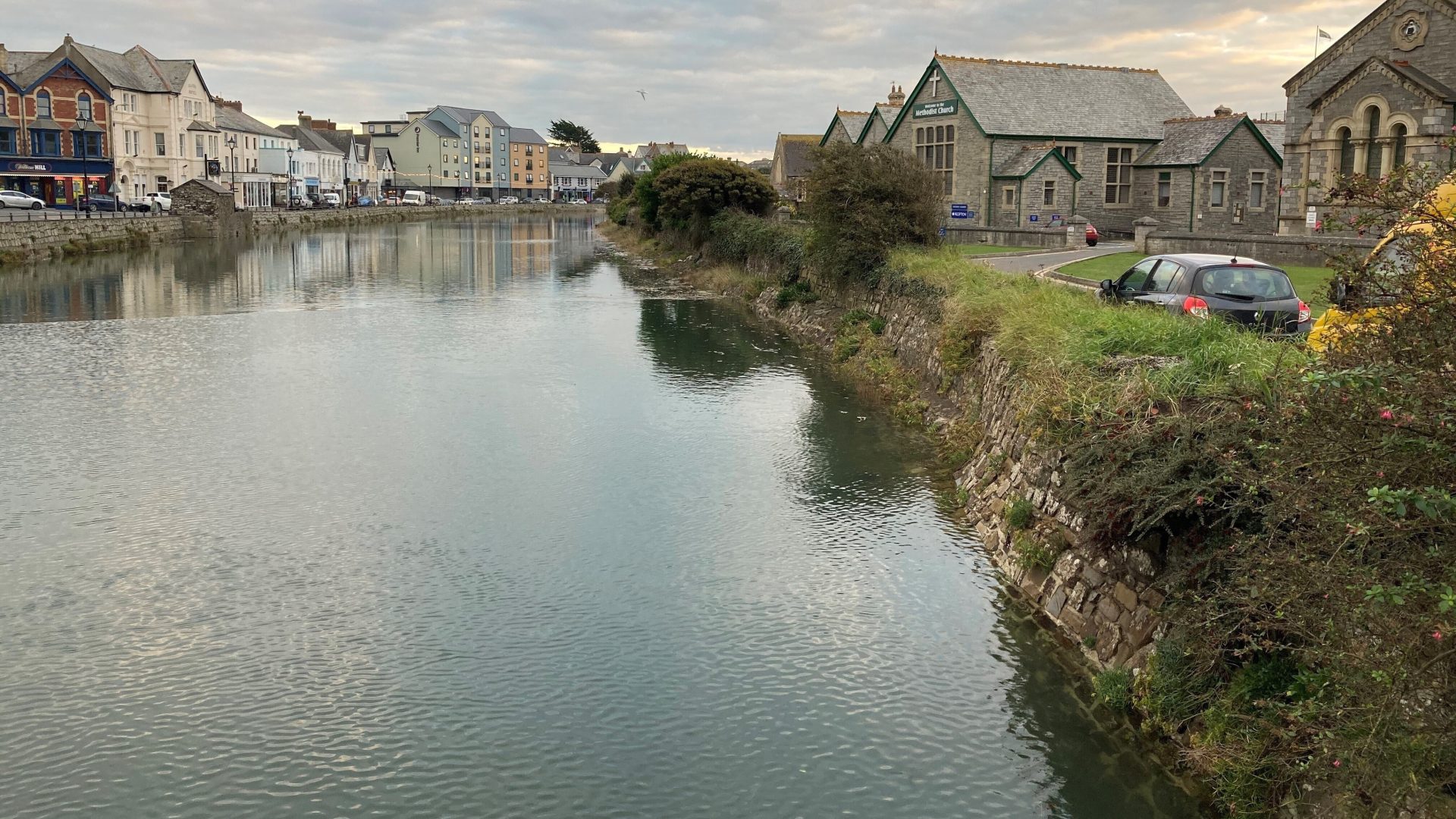 Work has begun to reduce flood risk in Bude