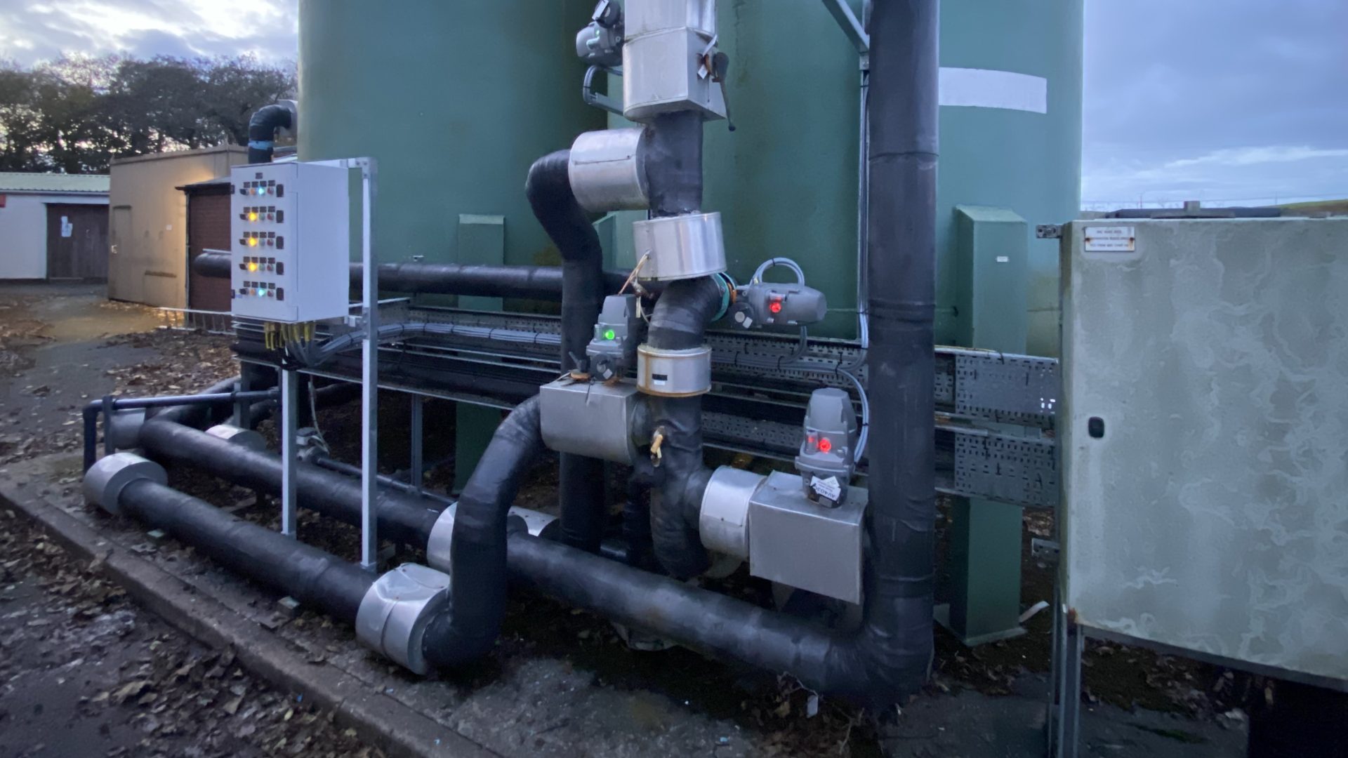 AUMA Profox electric actuators installed at Welsh Water's Penybont WTW in Wales