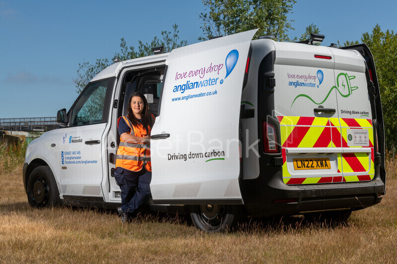 Anglian Water adds nearly 300 electric vehicles to its fleet Water