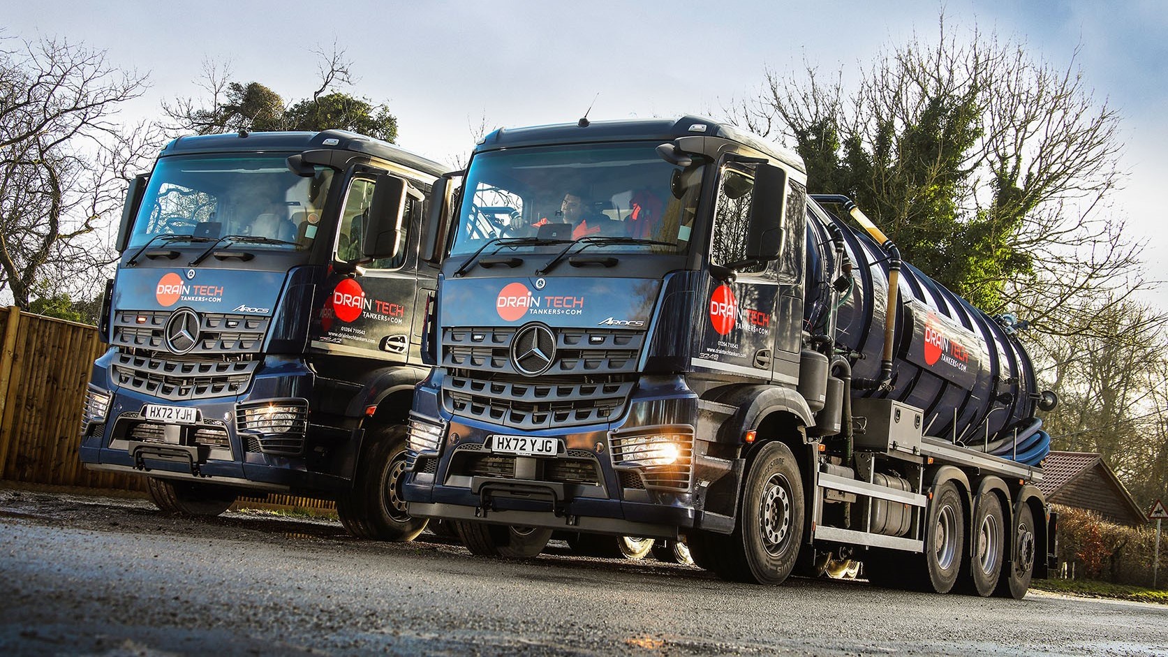 Mercedes-Benz tankers