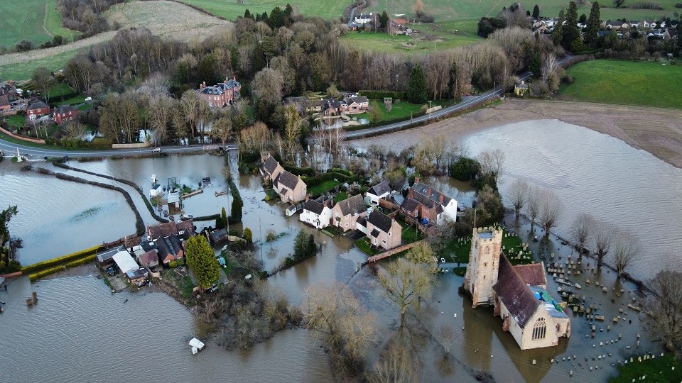 The Environment Agency's new measures will better-protect properties in Severn Stoke.