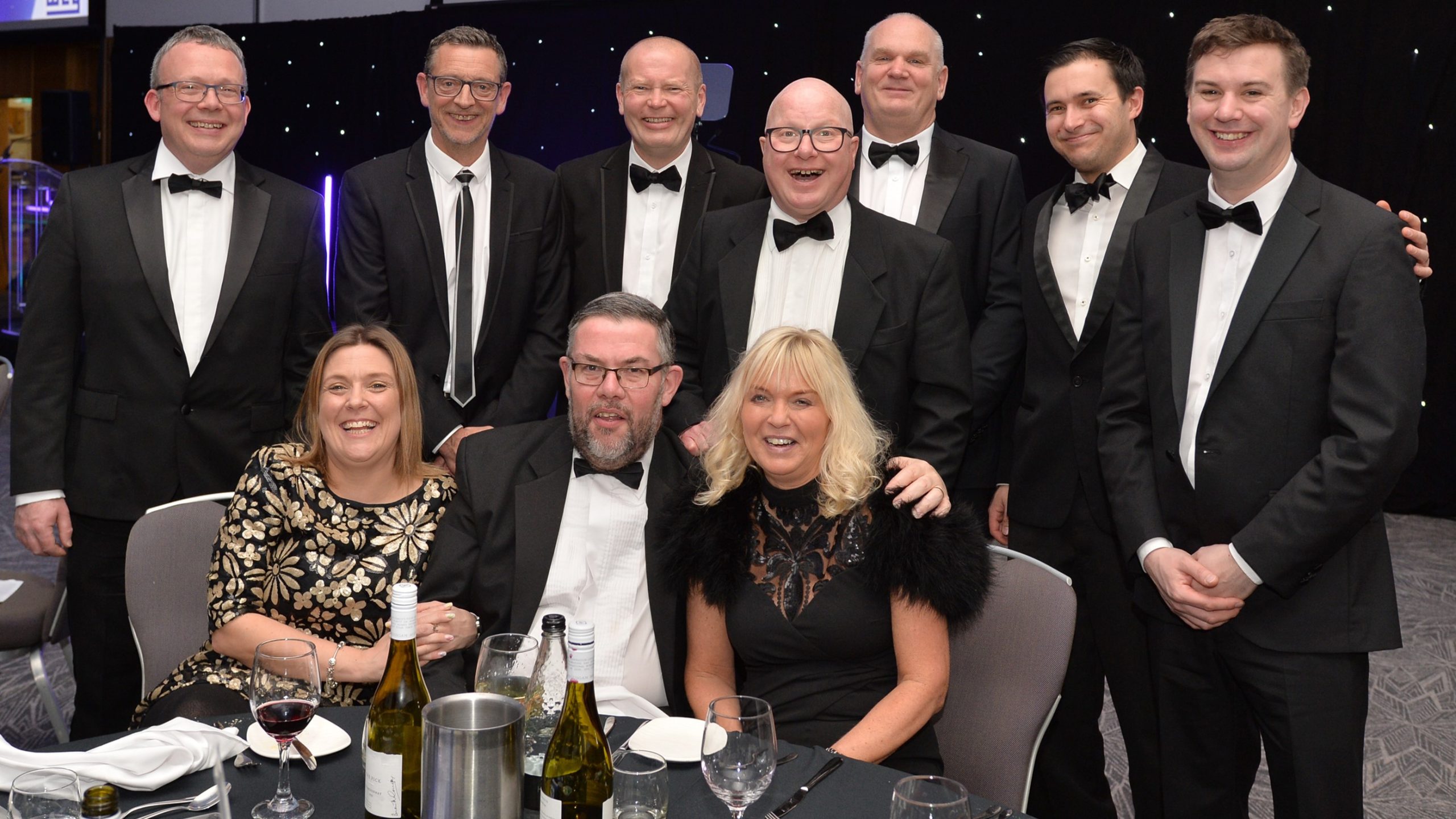 The SPP Pumps team table at the Pump Industry Awards