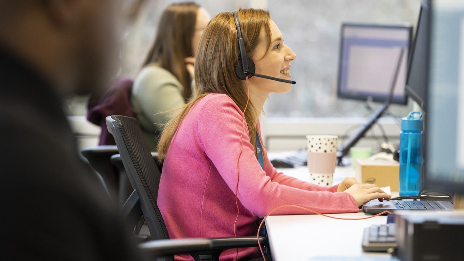 Thames Water customer call centre employees 