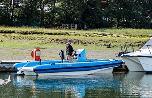 ZENOW boat likely to be used by Environment Agency (source: Paddy James, RSMG Marketing) 
