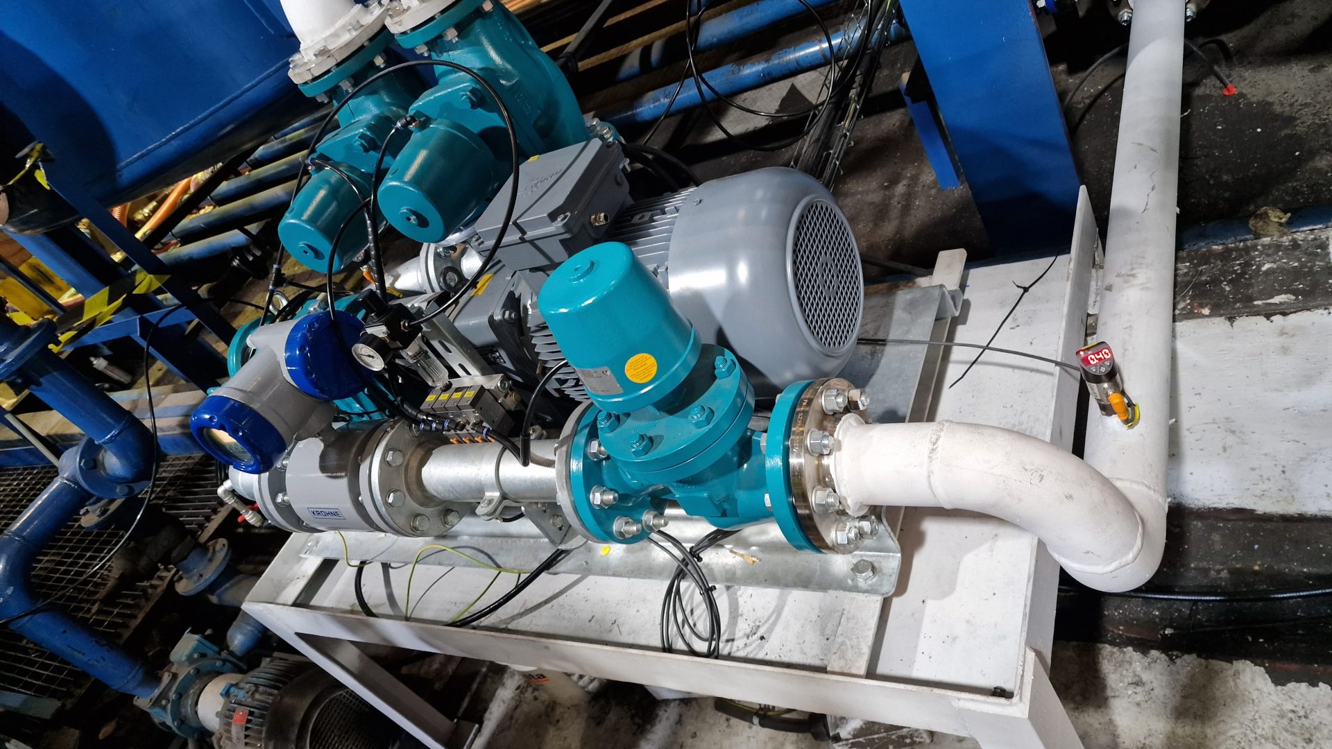 The new Borger pump at Moove which is for a 3-bar application