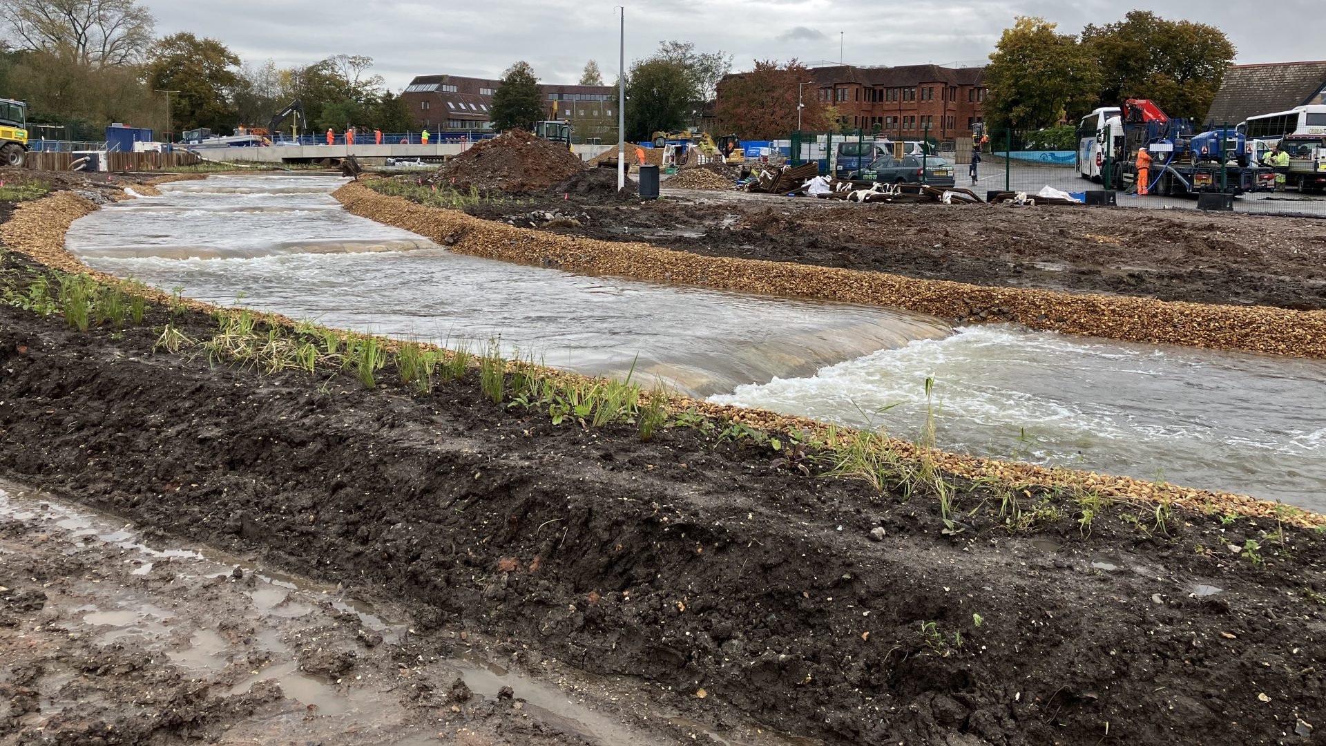 The Salisbury River Park (River Corridor Improvement) Scheme in the centre of Salisbury