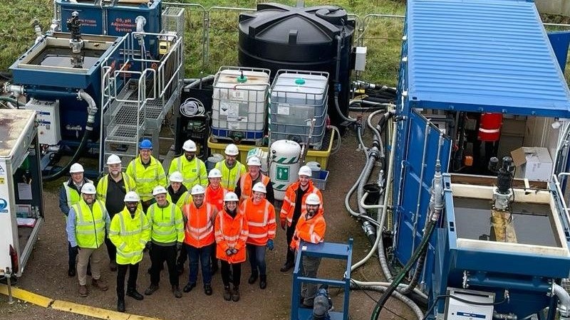 project site visit at Woolton Treatment Works