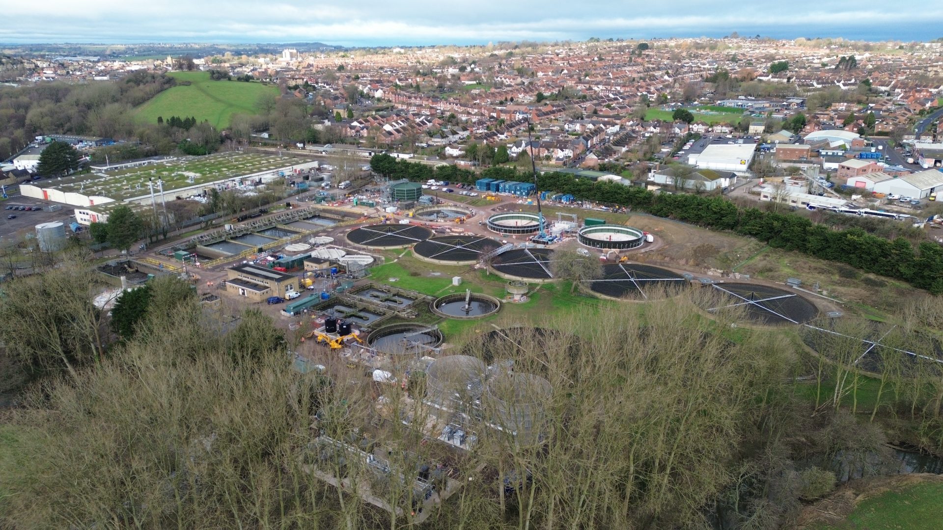 The Pen Mill water recycling centre at Yeovil has been upgraded as part of a £30 million Wessex Water investment