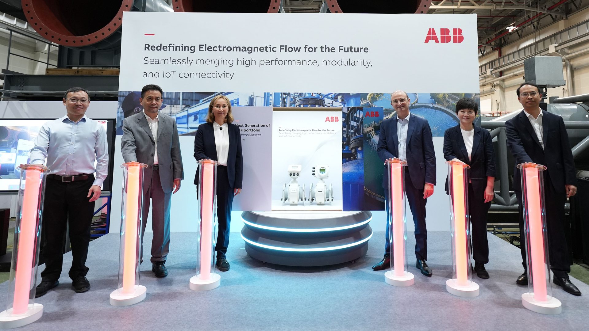 Global launch of ABB's next generation of electromagnetic flowmeters in Shanghai