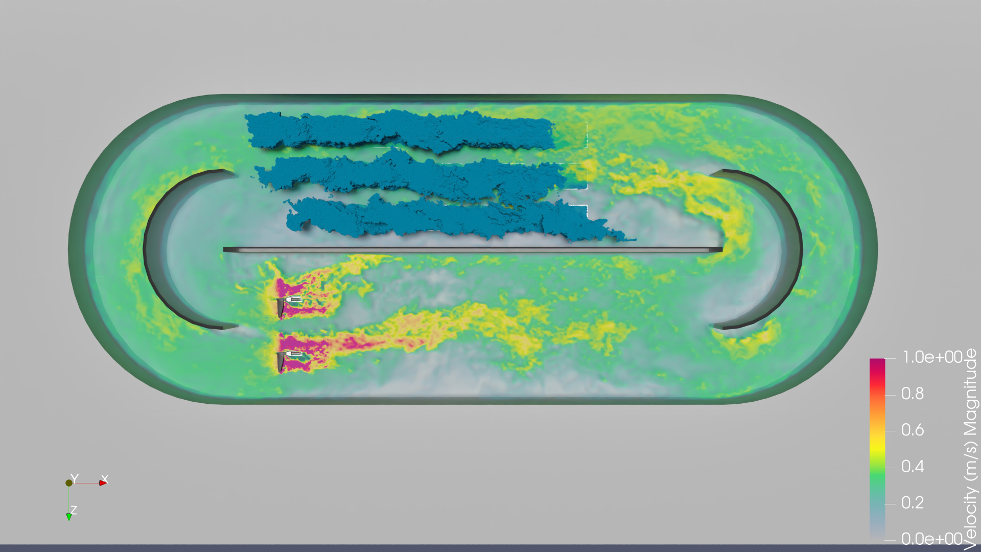 Flow and Aeration Field in Oxydation Ditch