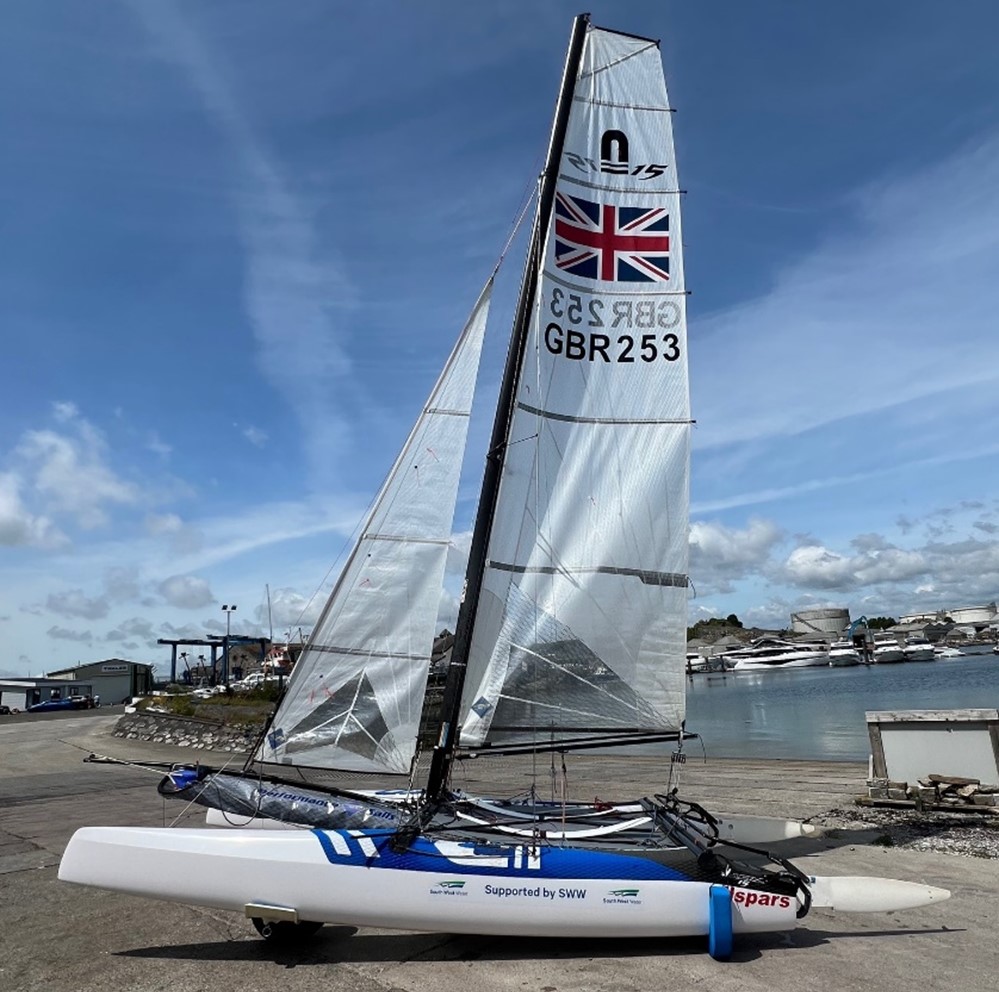 South West Water branded Nacra 15