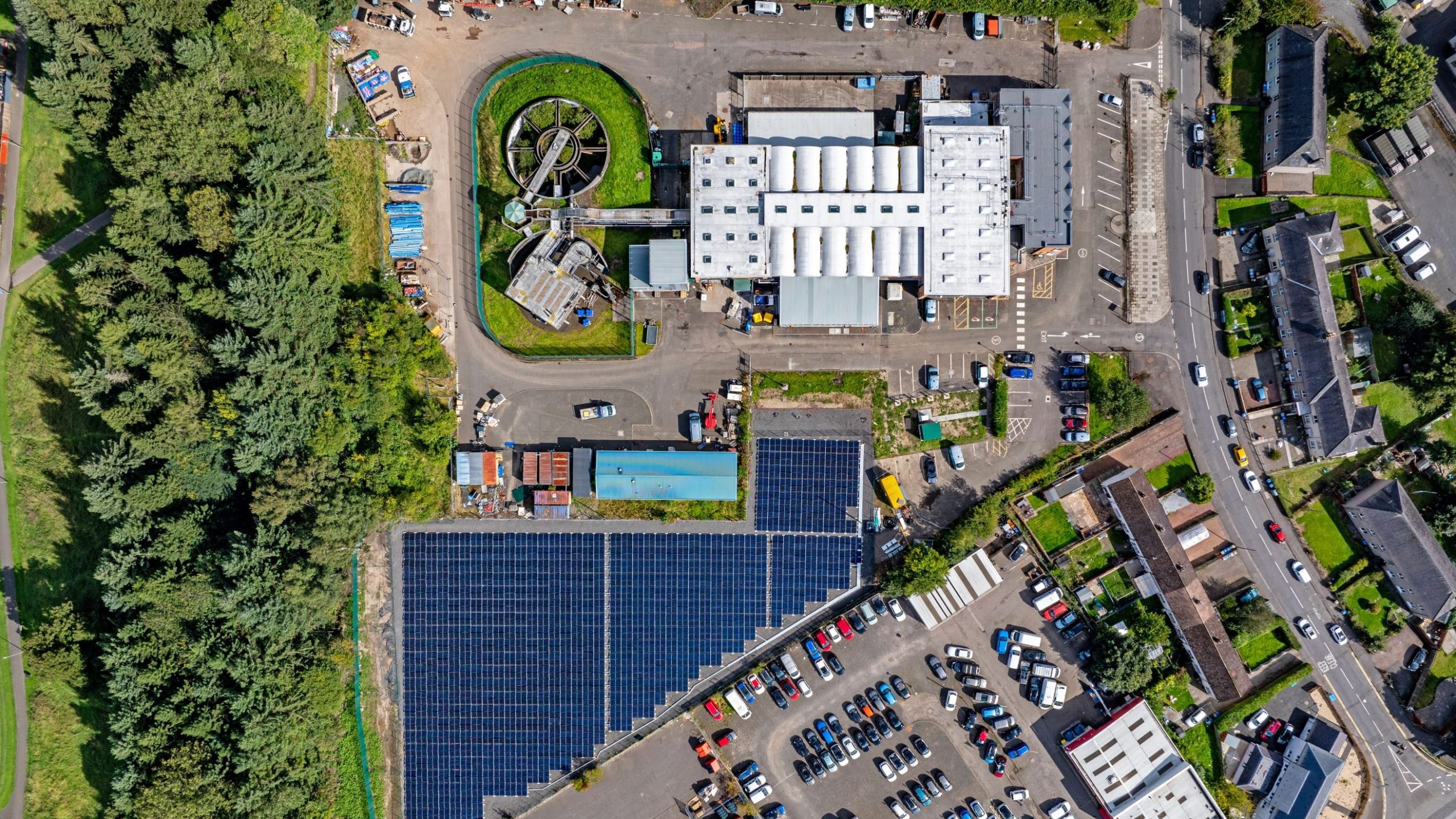 Gowan's Terrace aerial shot 