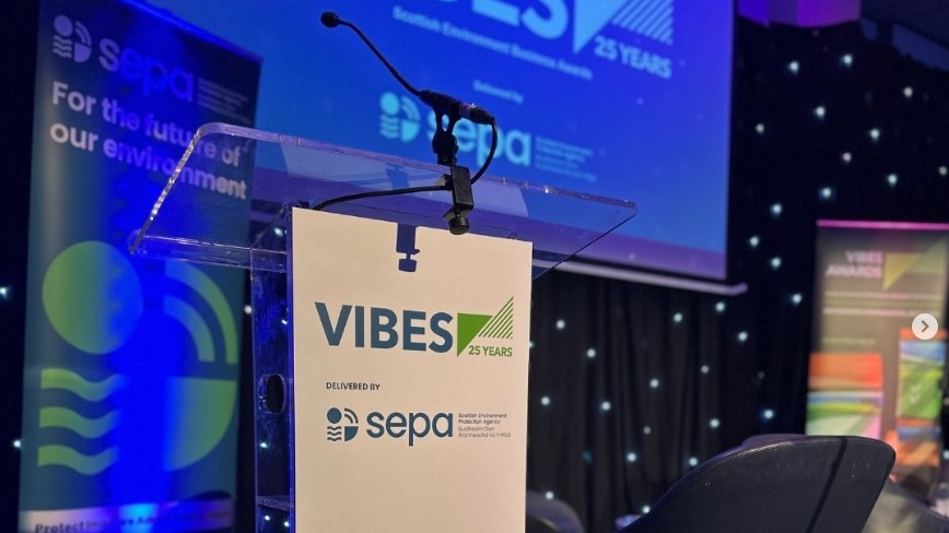 Celebrating innovation at the 25th VIBES Scottish Environment Business Awards – Water Magazine