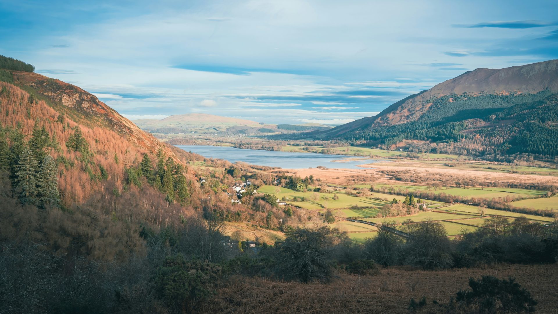 Bassenthwaite Lake, Keswick, UK an EA Nutrient Neutrality site