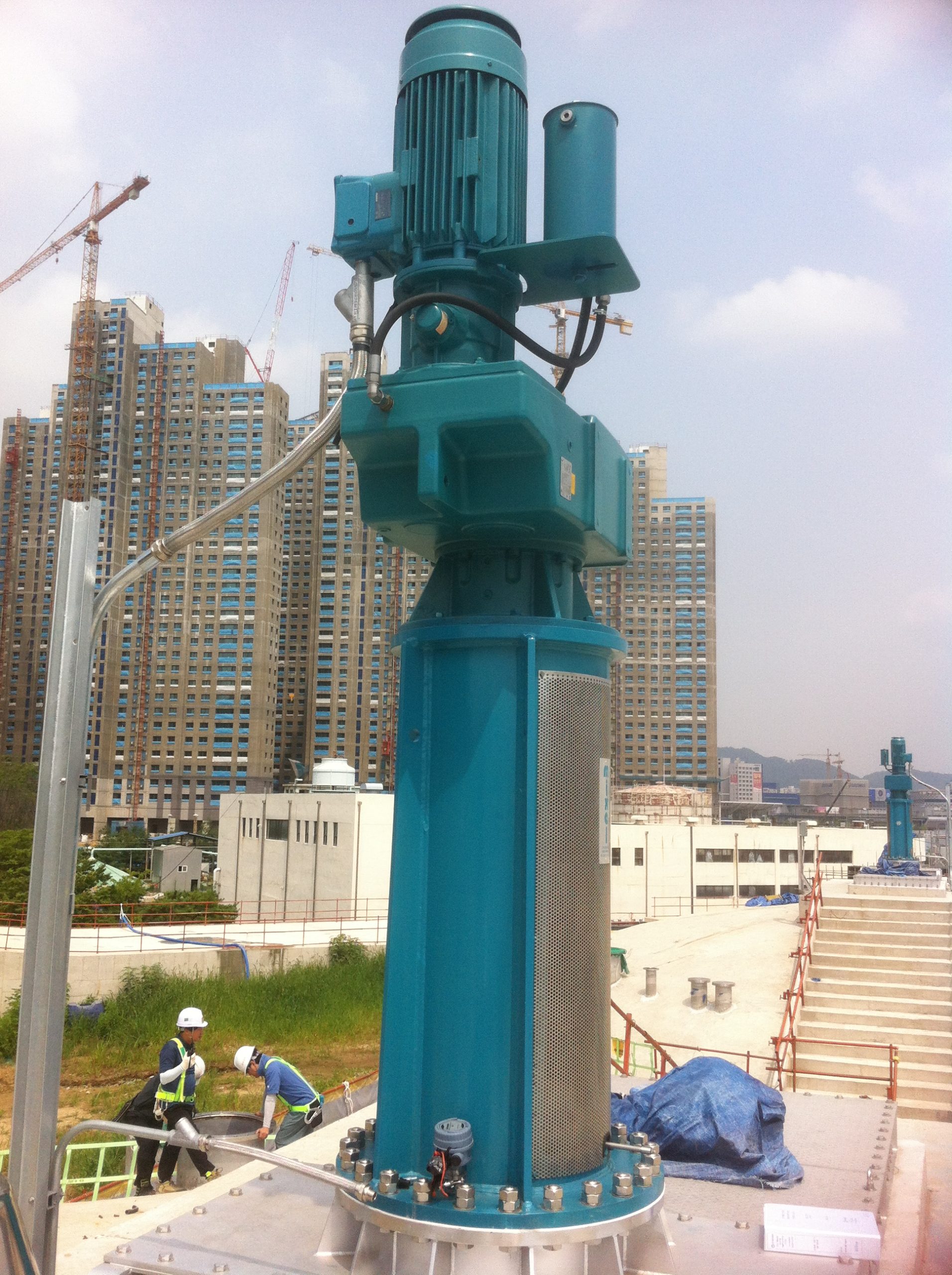 Mixel's DIGIMIX agitators in South Korea will mix a feedstock of sewage sludge and organic waste