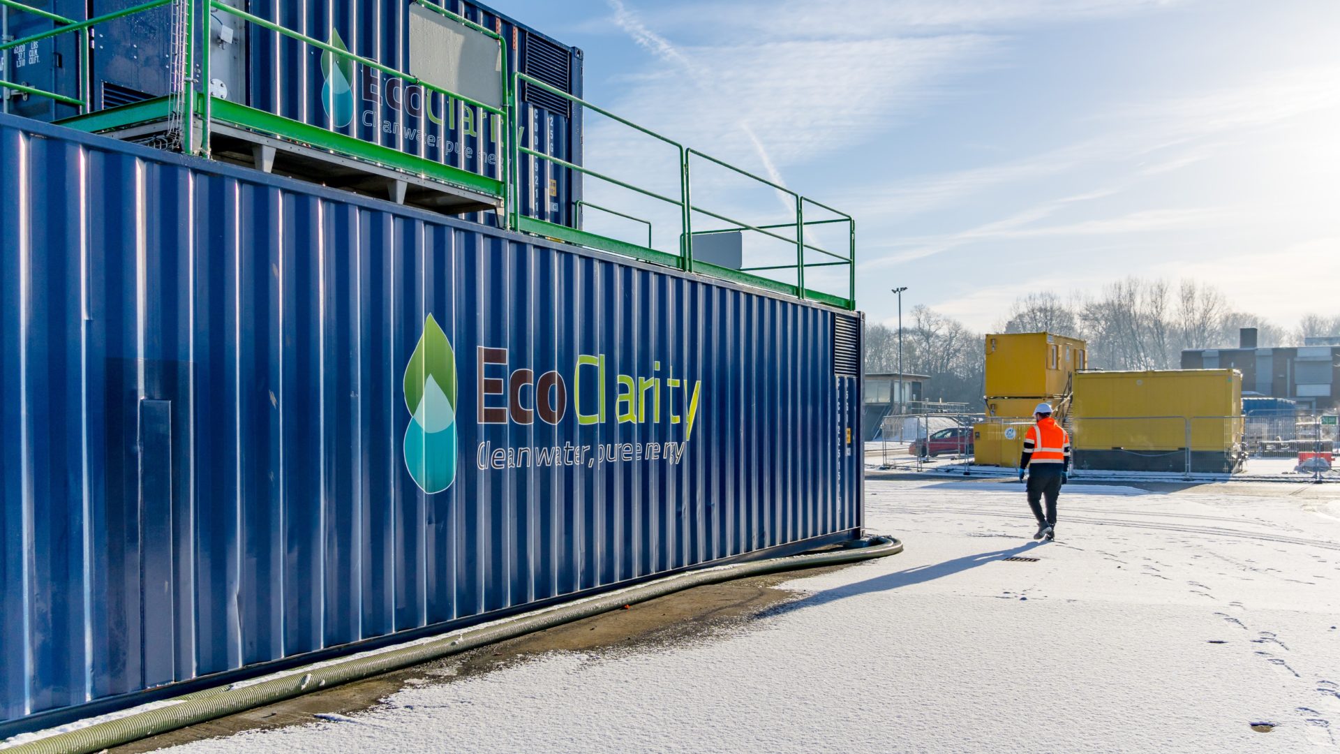 Eco Clarity’s FOG Recovery Hub at Stockport wastewater treatment works