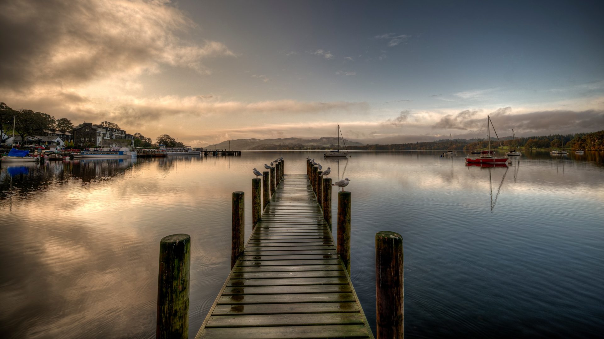 Windermere, the largest natural lake in England